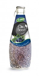 290ml chia seed drink with Bluberry Flavour